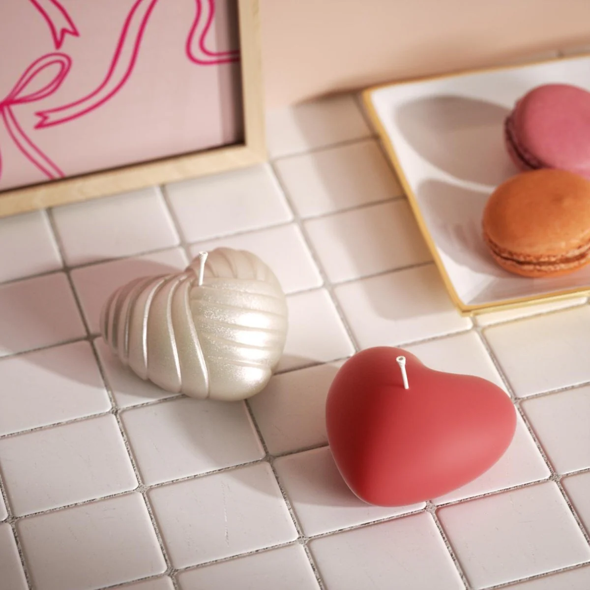Loving Heart Mini Candle Silicone Mold - Image 4
