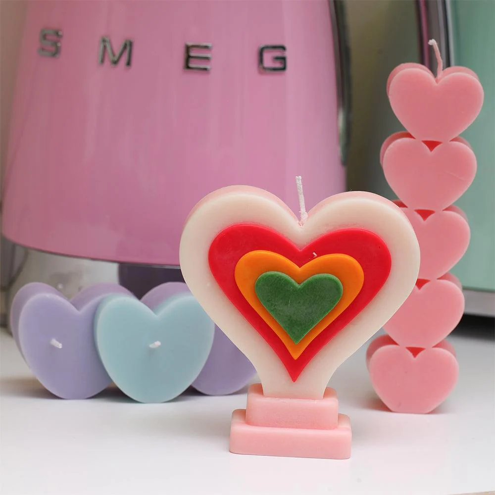 Heart Shape Candle Silicone Mold Collection - Image 5