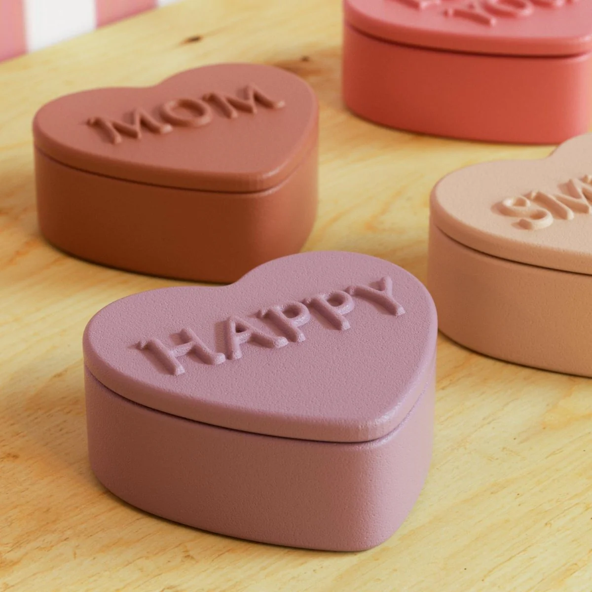 Heartfelt Love for Mom - Heart Storage Jar Silicone Mold Collection - Image 5