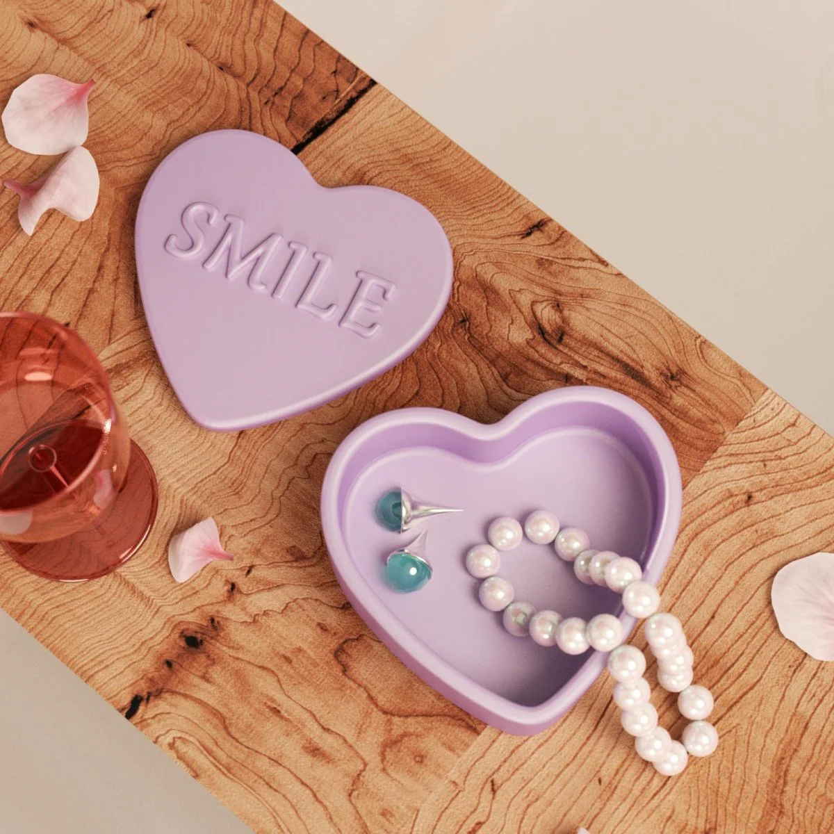 Heartfelt Love for Mom - Heart Storage Jar Silicone Mold Collection - Image 7