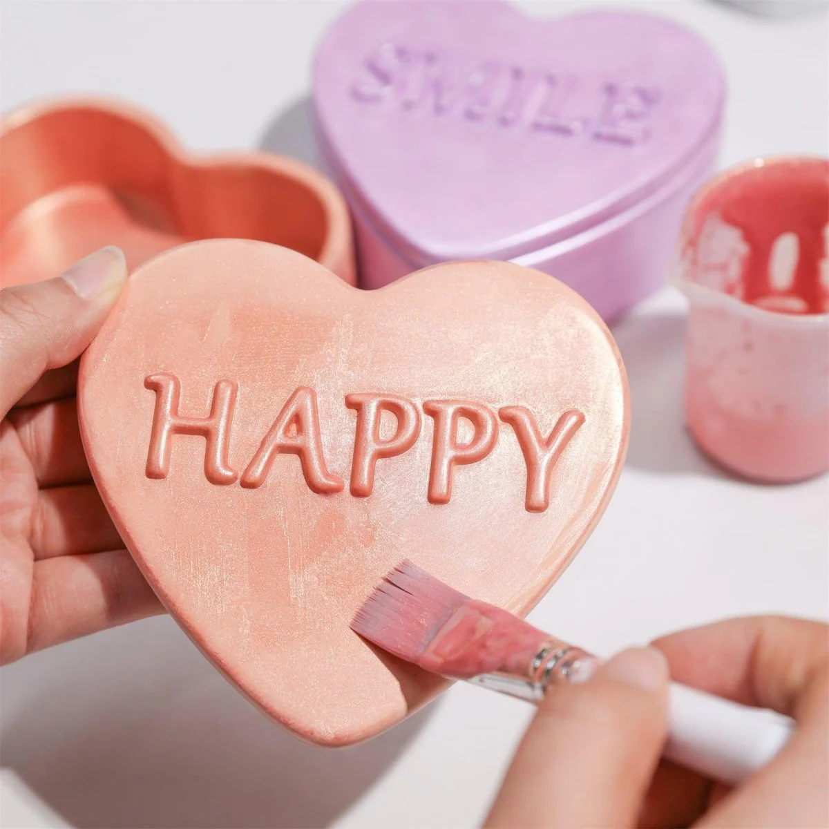 Heartfelt Love for Mom - Heart Storage Jar Silicone Mold Collection - Image 8