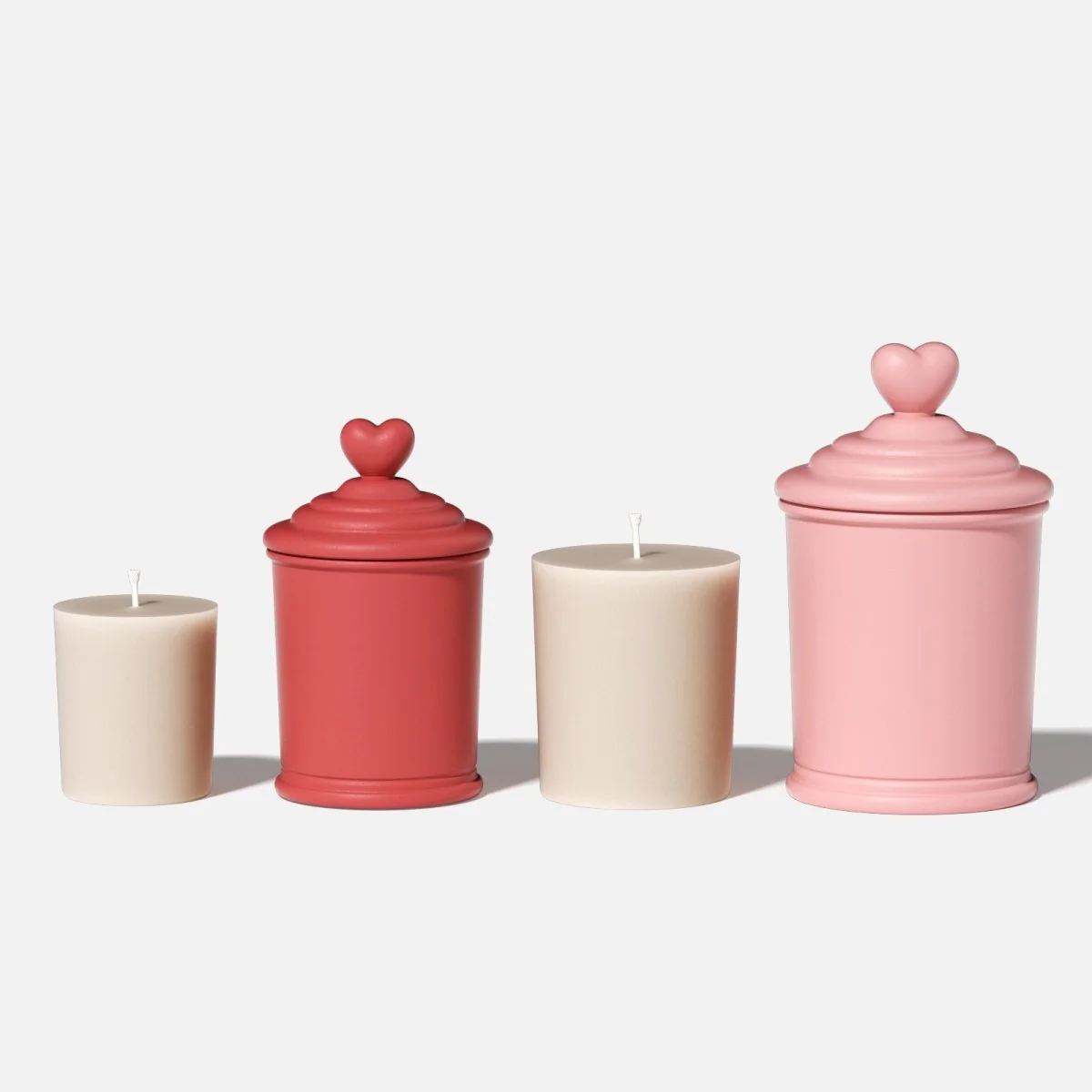 Sweetheart Sundae Candle Jar Silicone Mold & Candle Refill Silicone Mold