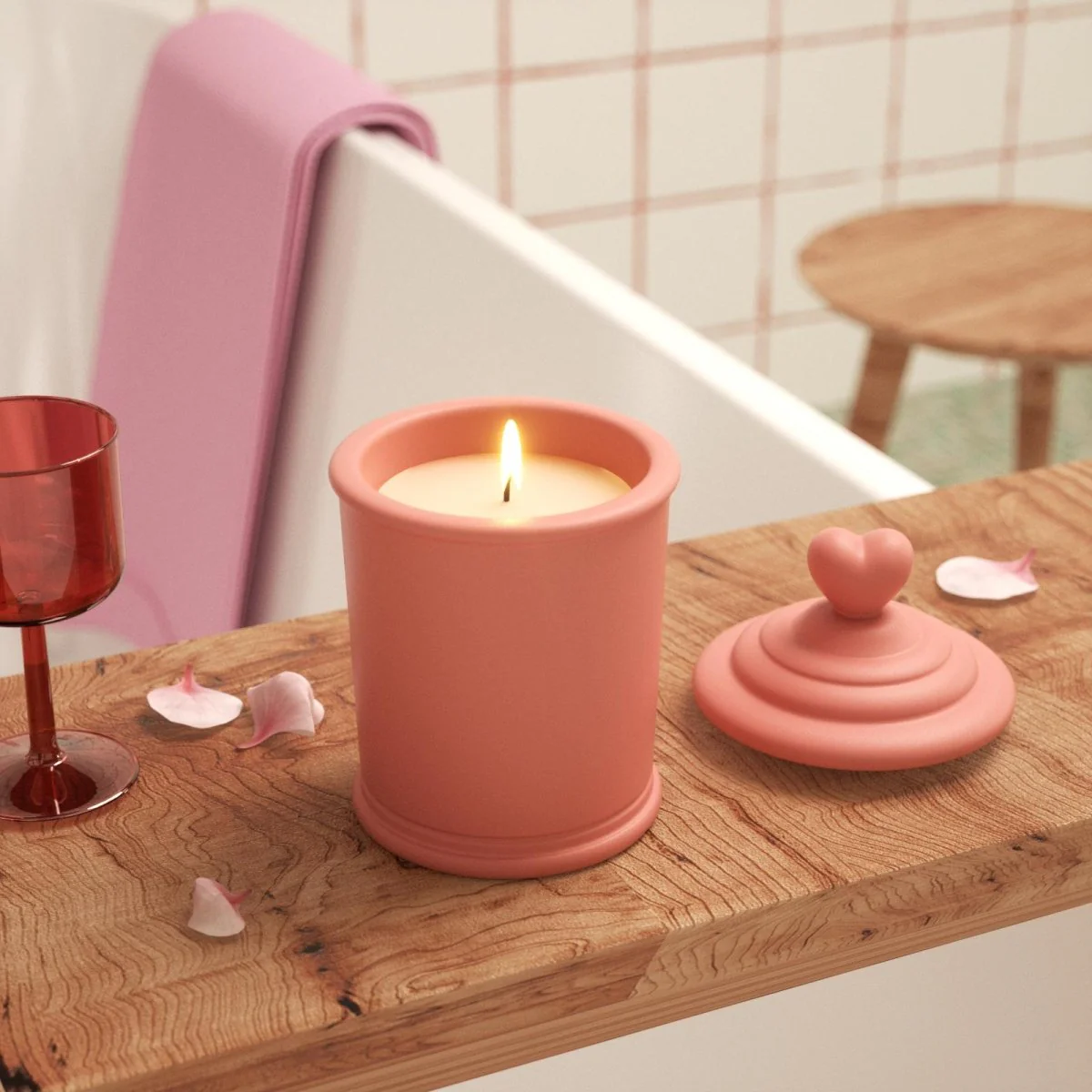 Sweetheart Sundae Candle Jar Silicone Mold & Candle Refill Silicone Mold - Image 5