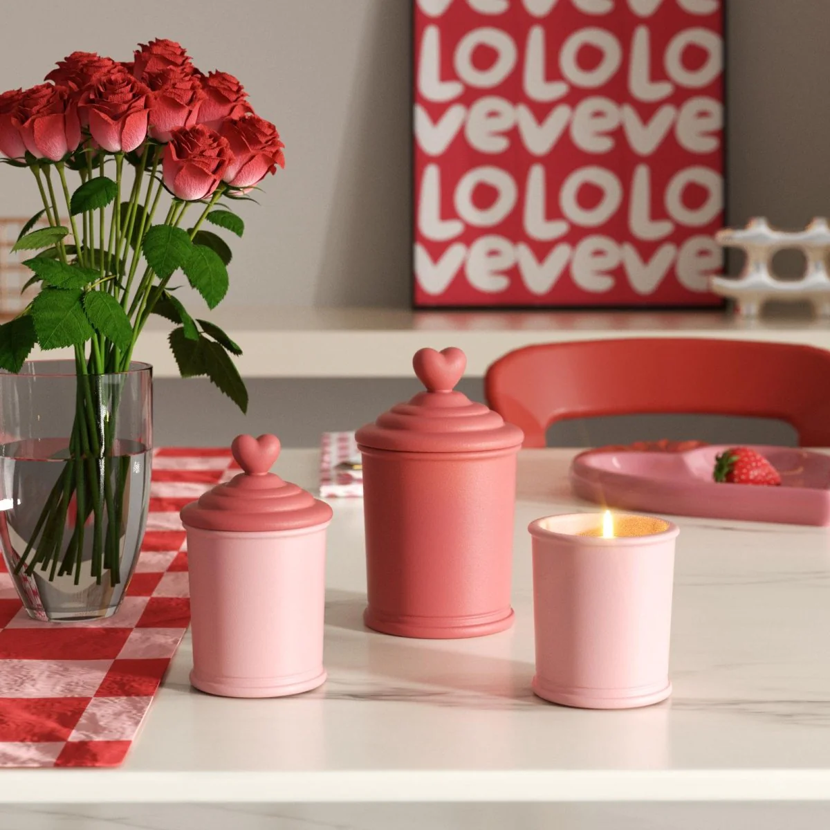 Sweetheart Sundae Candle Jar Silicone Mold & Candle Refill Silicone Mold - Image 6
