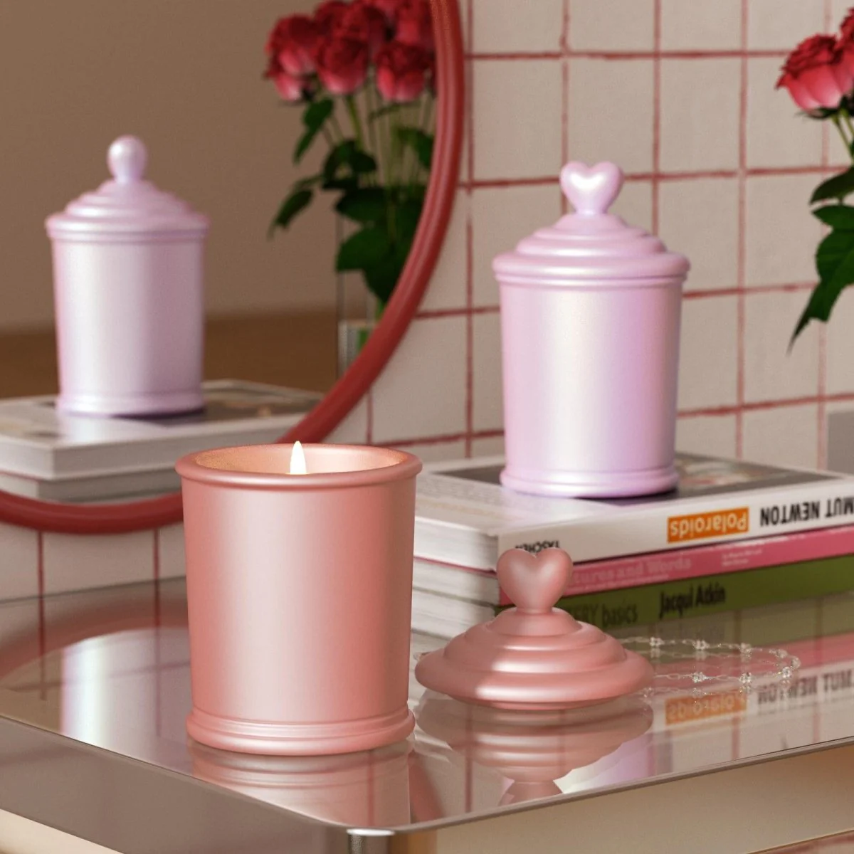 Sweetheart Sundae Candle Jar Silicone Mold & Candle Refill Silicone Mold - Image 8