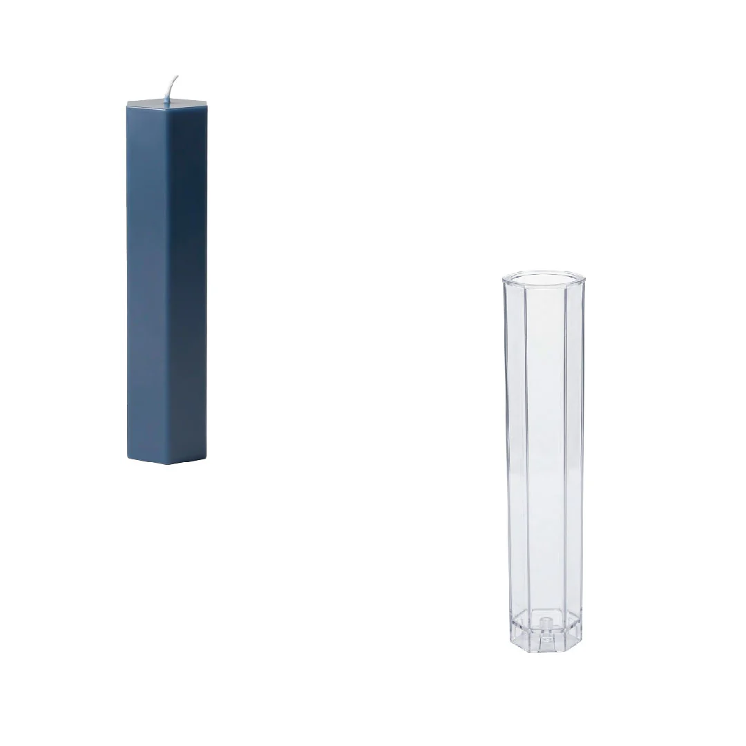 Hexagon Acrylic Pillar Candle Mold - Image 7