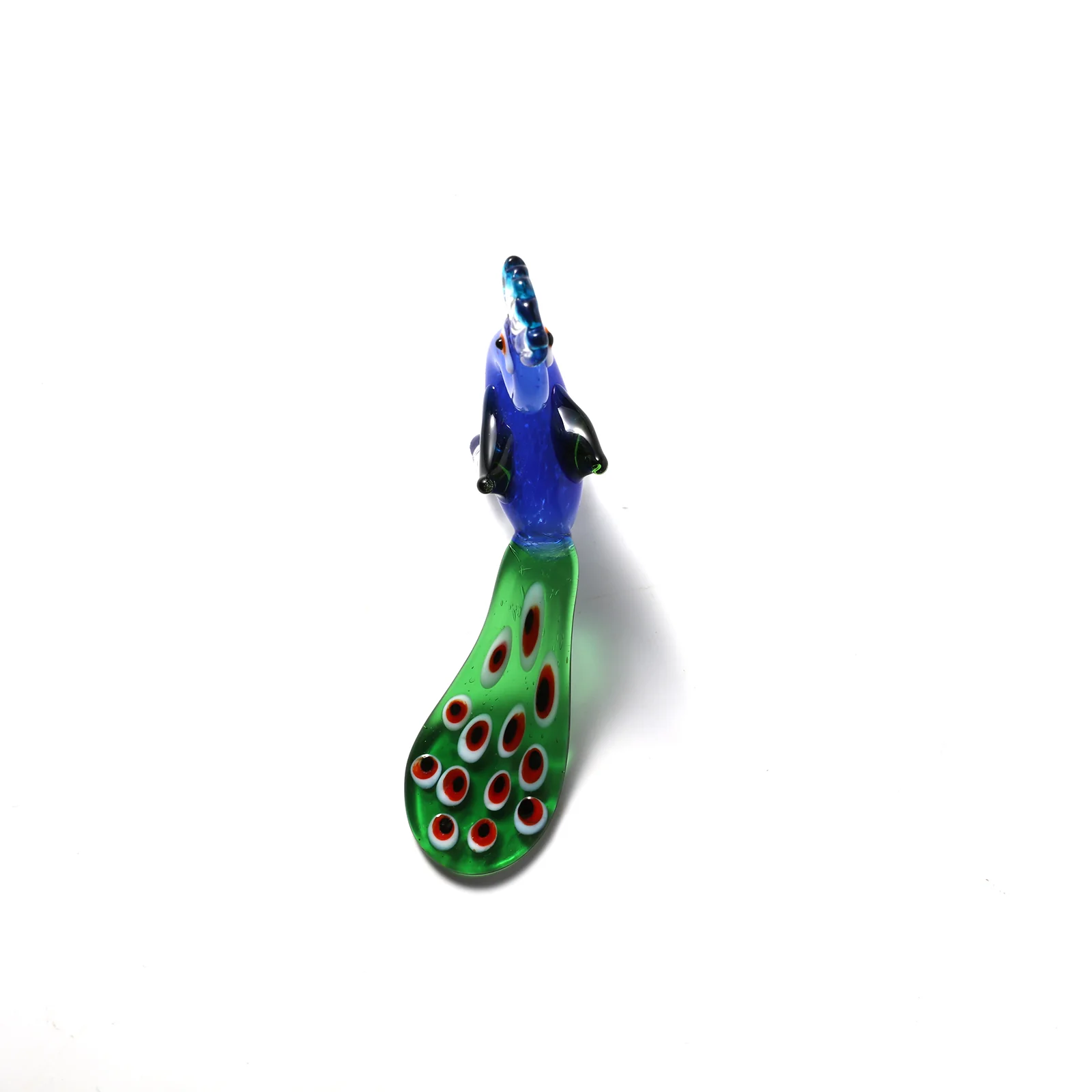 Peacock Glass Ornament - Image 4