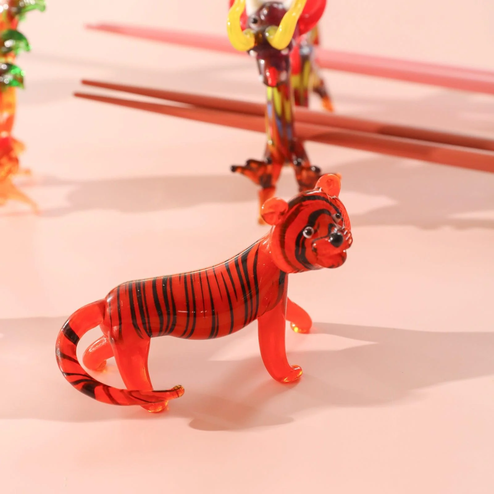 Tiger Glass Ornament - Image 5
