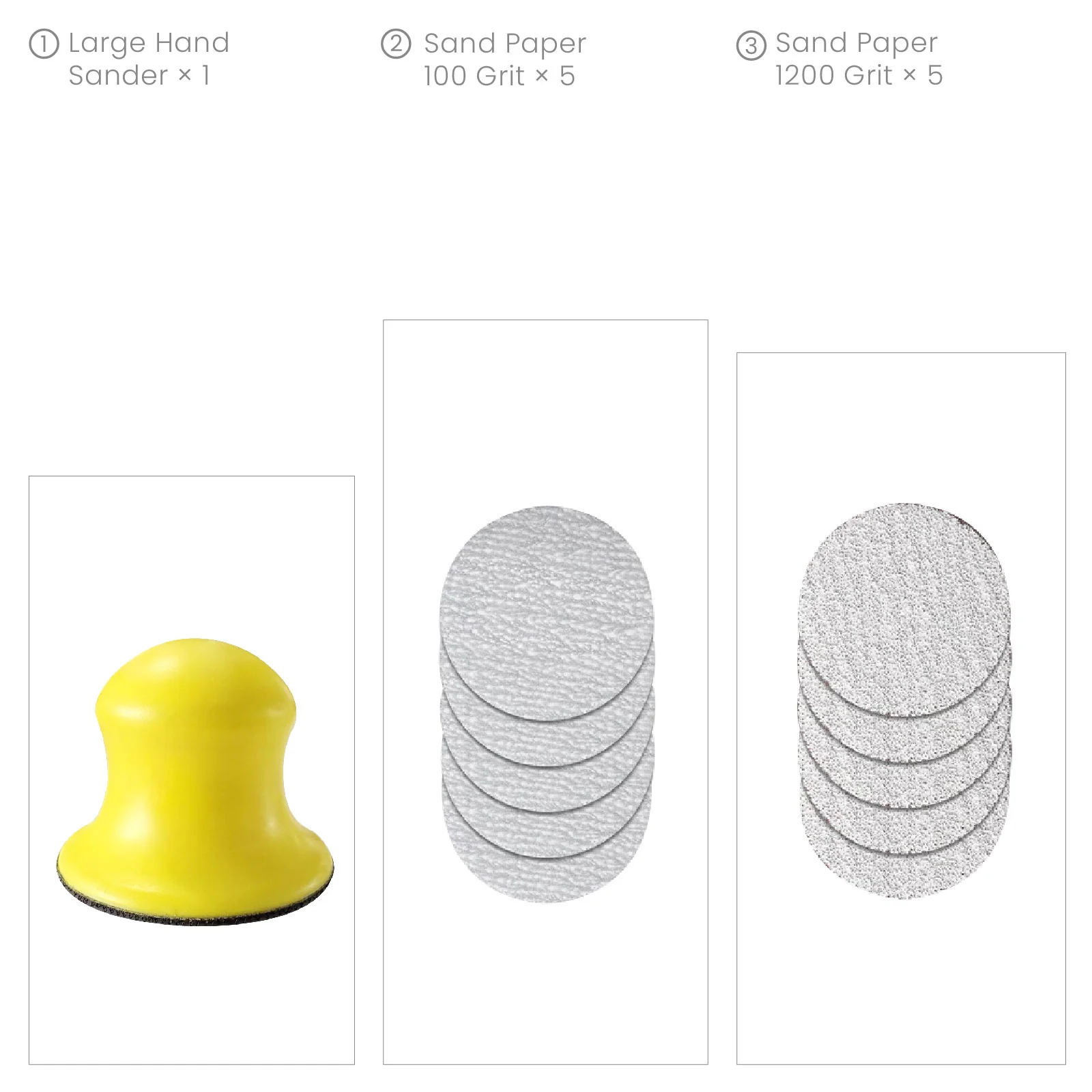 Hook and Loop Terrazzo Hand Sander - Image 11