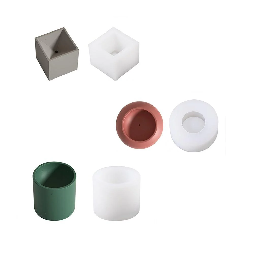 Concrete Incense Stick Holder Silicone Mold with Hand Drill Set - Image 10