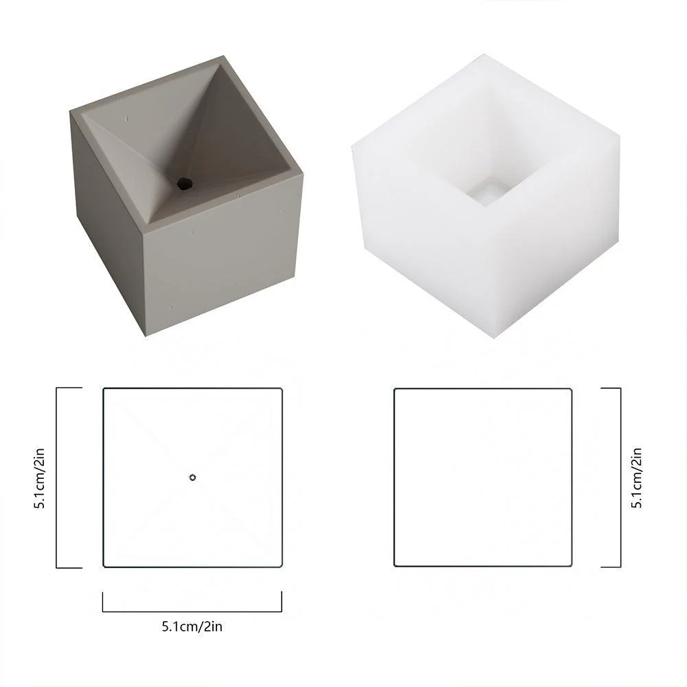 Concrete Incense Stick Holder Silicone Mold with Hand Drill Set - Image 7