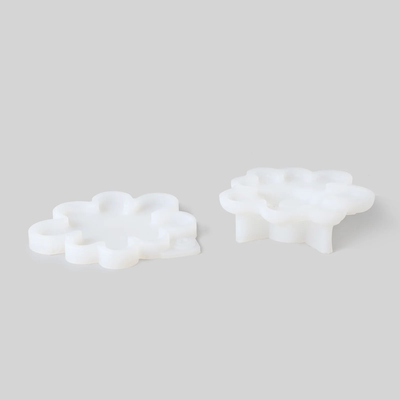 Irregular Taper Candle Holder & Coaster Silicone Mold - Image 7