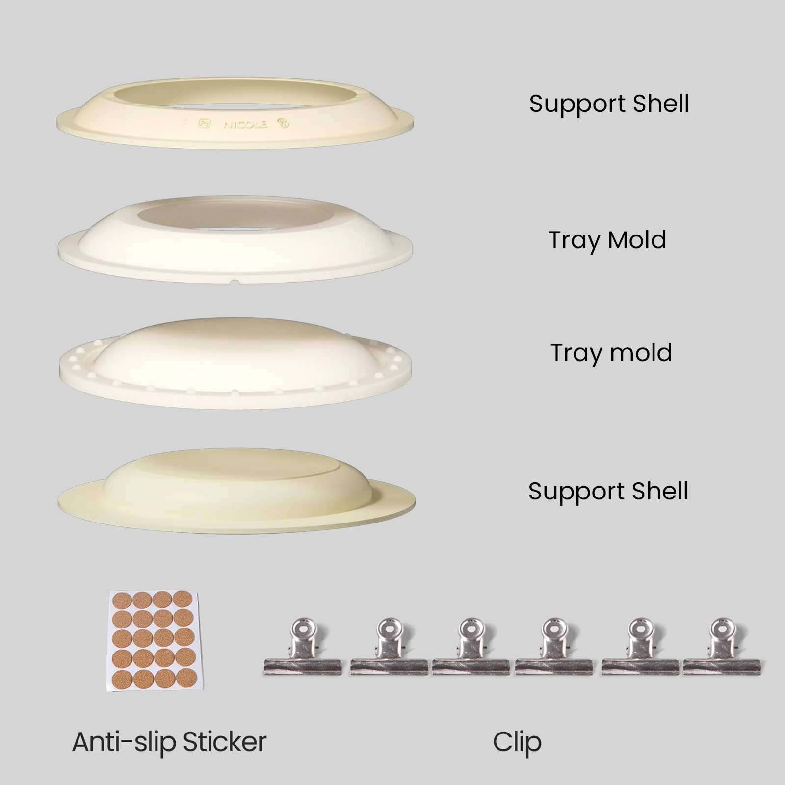 Large Circular Silicone Tray Mold - Image 10