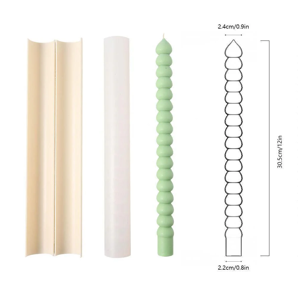 Long Taper Candle Silicone Mold - Image 7