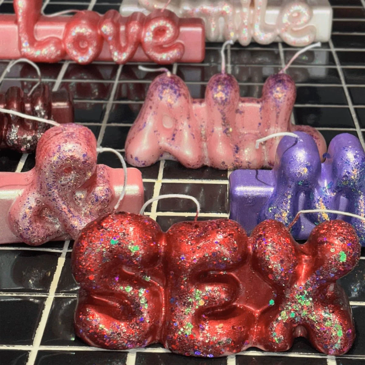 Love Letters Candle Silicone Mold Collection - Image 10