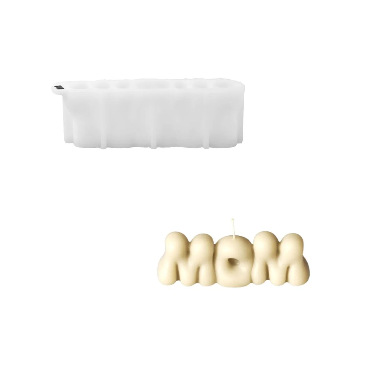 Love Letters Candle Silicone Mold Collection - Image 11