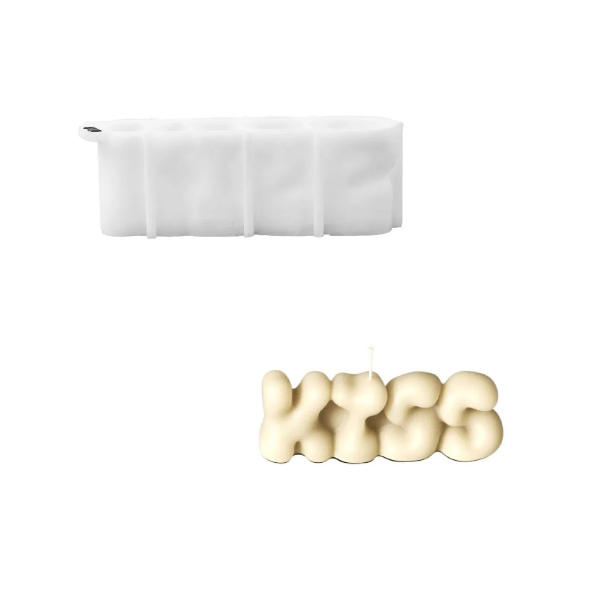 Love Letters Candle Silicone Mold Collection - Image 18