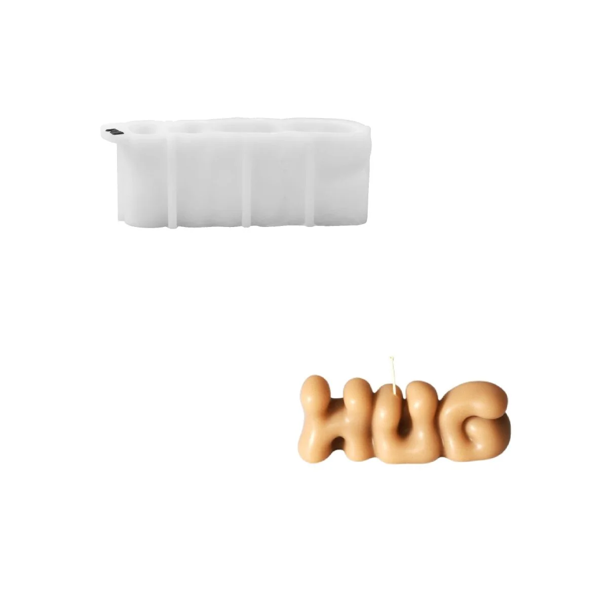 Love Letters Candle Silicone Mold Collection - Image 23