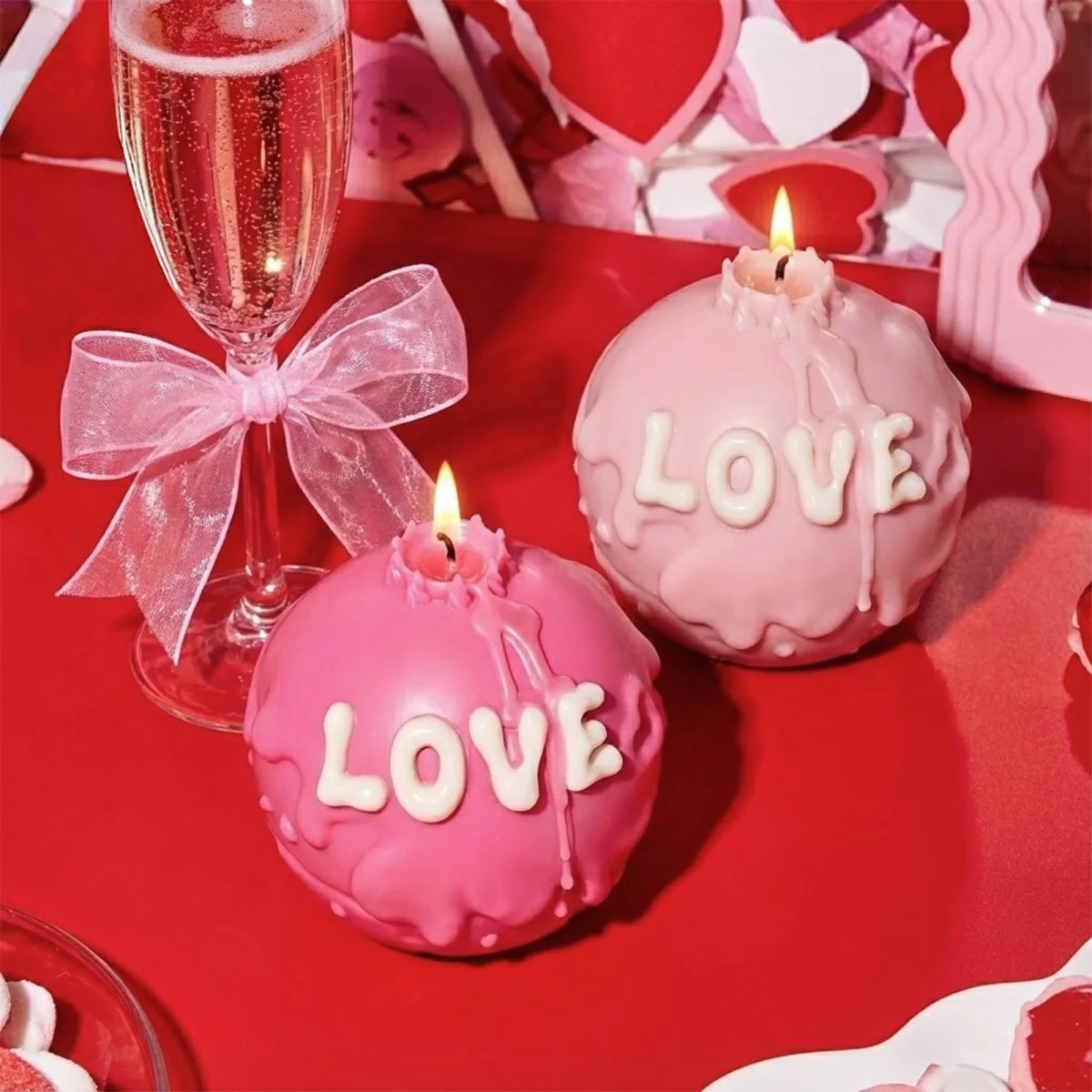 LOVE Boomy Love Candle Silicone Mold Collection - Image 2