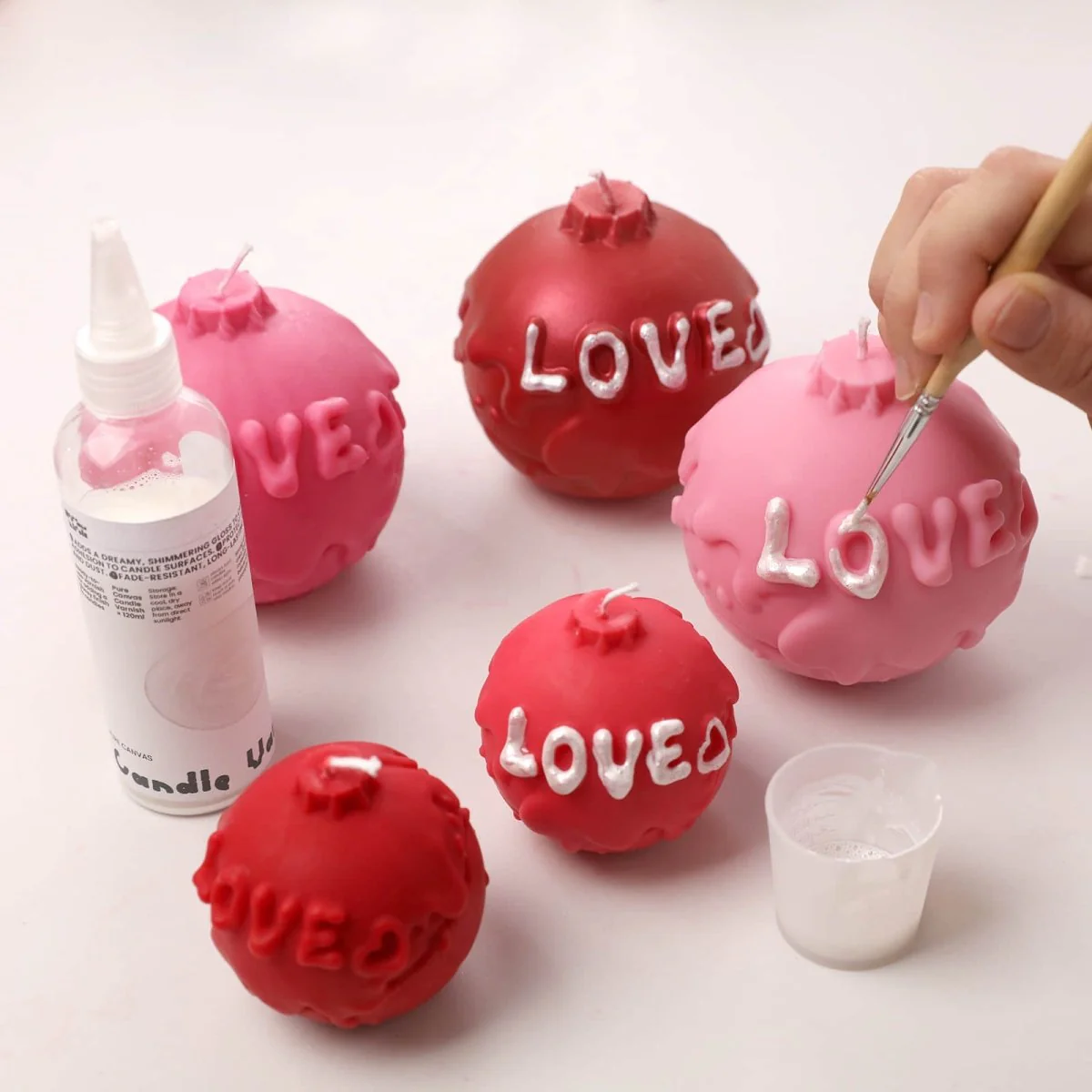 LOVE Boomy Love Candle Silicone Mold Collection - Image 7