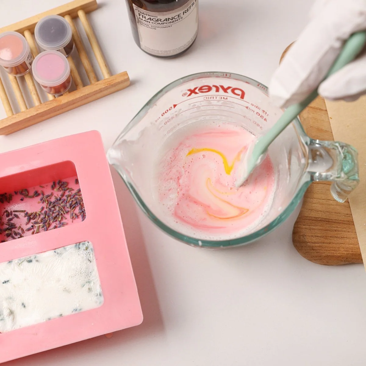 Milk Cleansing Essential Oil Soap Base - Image 4