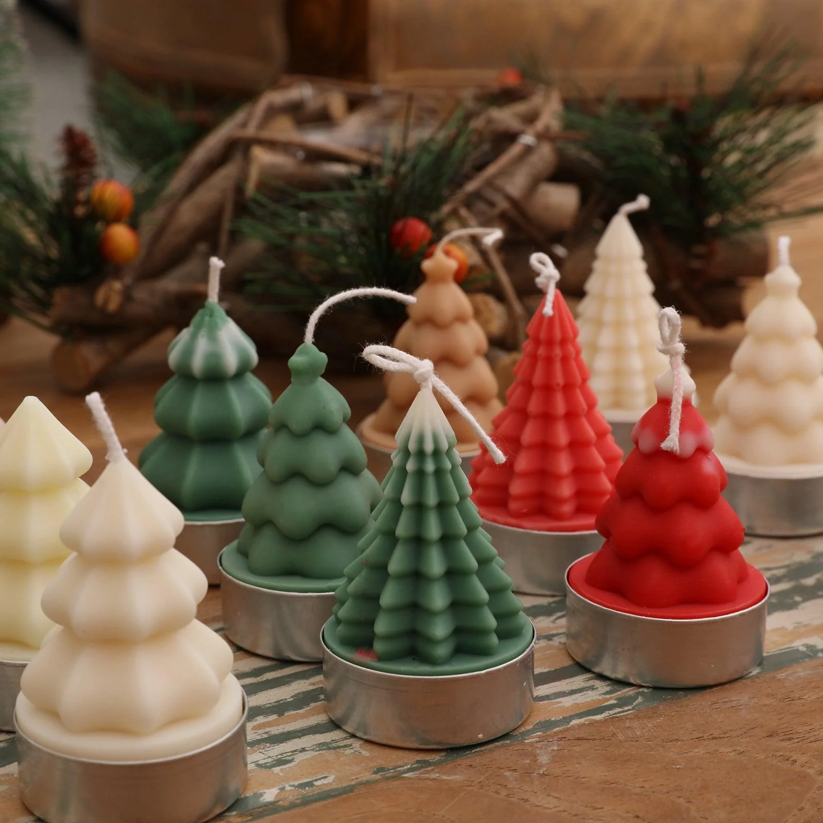 Mini Christmas Tree Candle Mold - Image 5