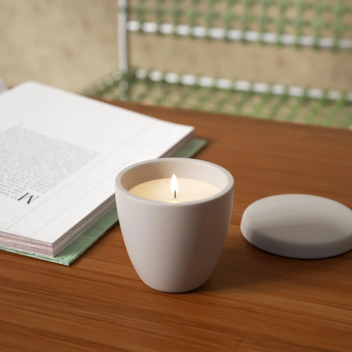 Minimalist Bowl-Shaped Candle Jar Silicone Mold & 9oz Candle Refill Silicone Mold - Image 5