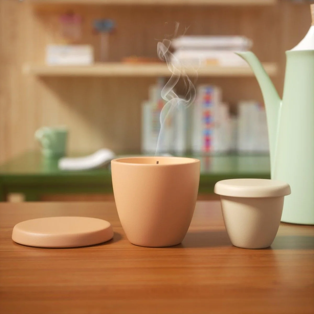 Minimalist Bowl-Shaped Candle Jar Silicone Mold & Candle Refill Mold - Image 9