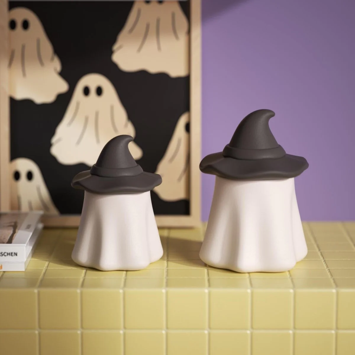 Ghost Wizard Candle Jar Silicone Mold & Candle Refill Silicone Mold - Image 10