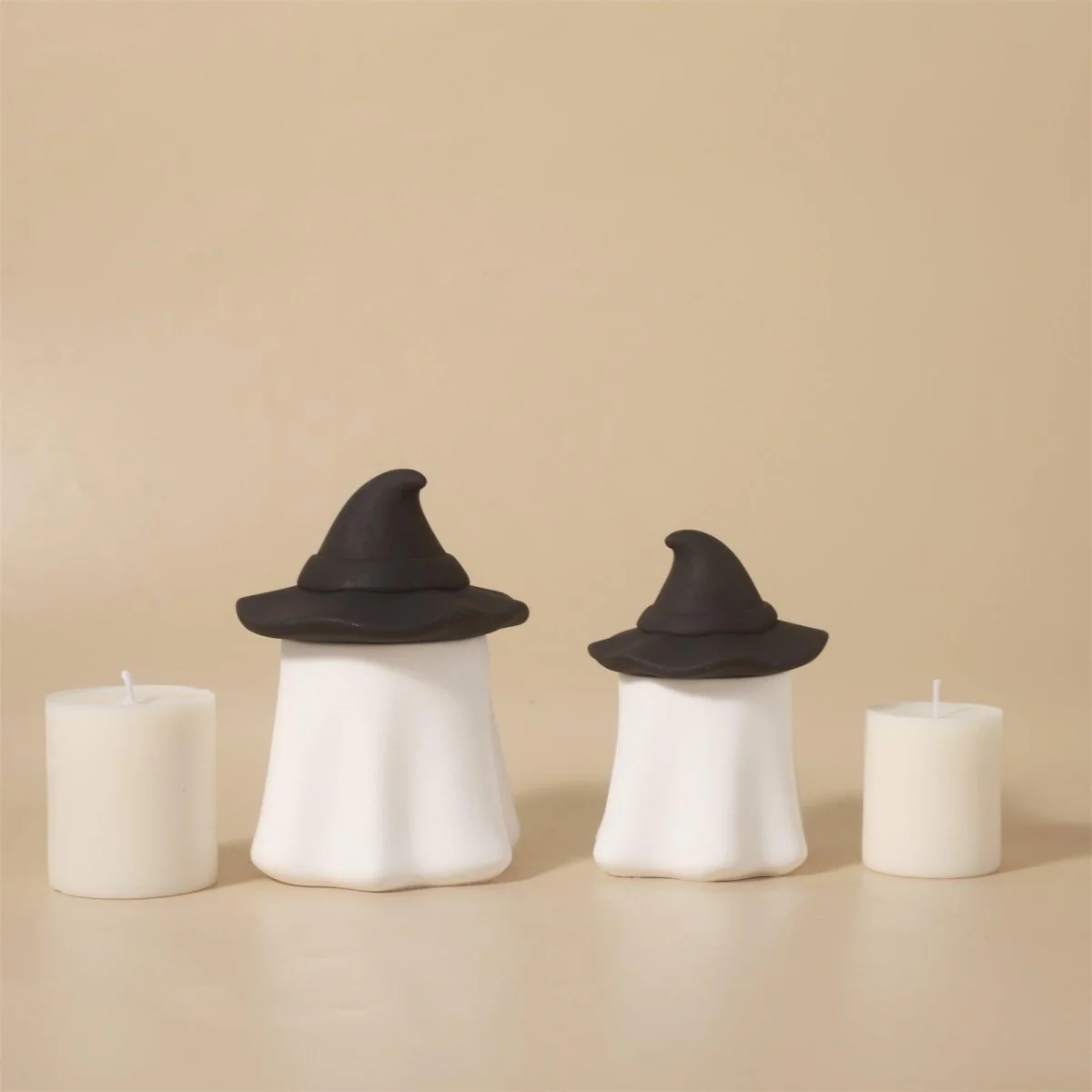 Ghost Wizard Candle Jar Silicone Mold & Candle Refill Silicone Mold - Image 11