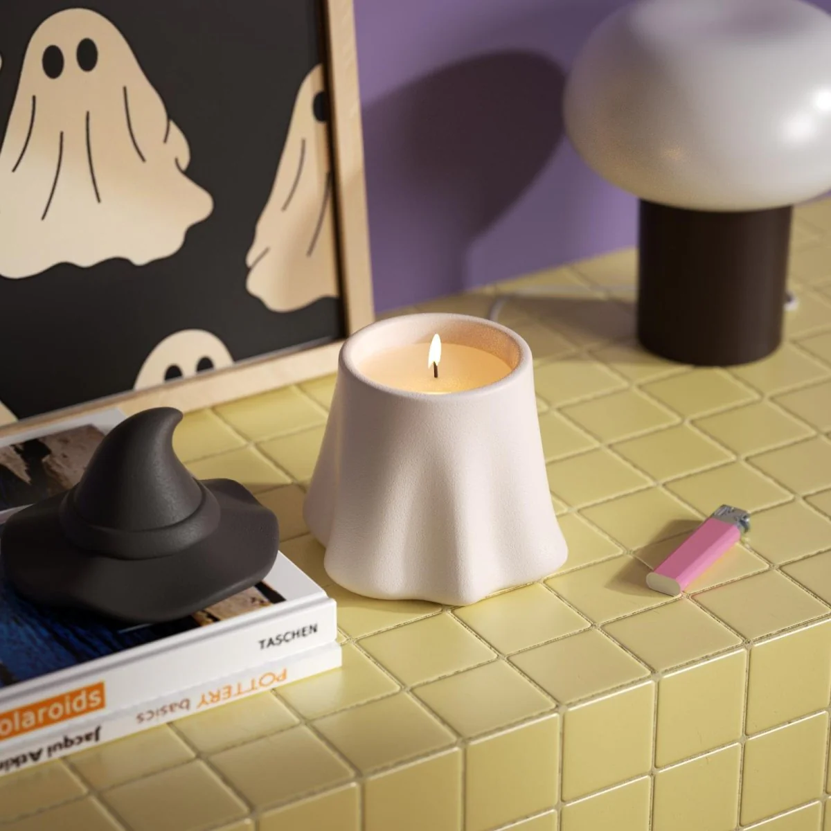 Ghost Wizard Candle Jar Silicone Mold & Candle Refill Silicone Mold - Image 9