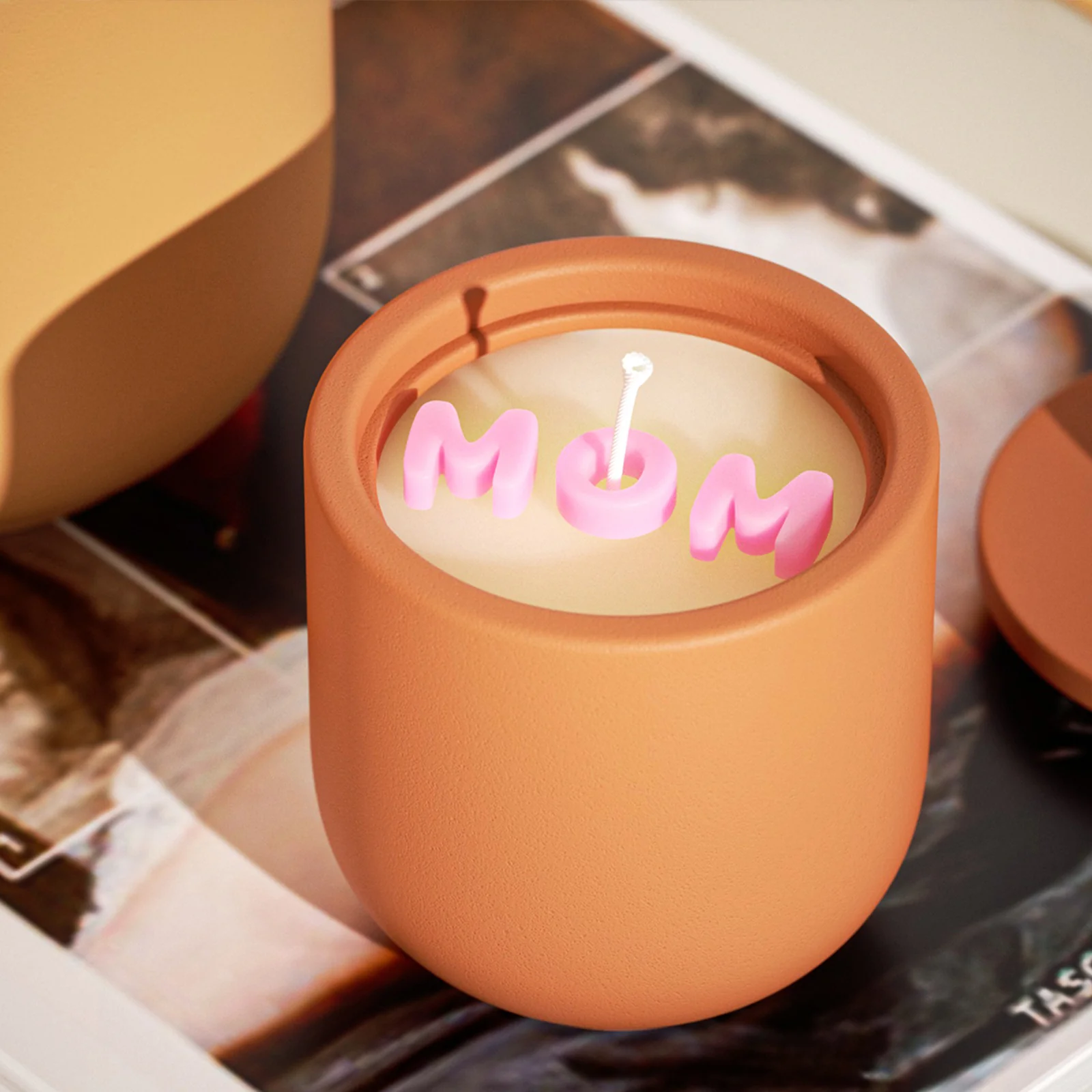 MOM Shaped Letter Candle Silicone Mold - Ⅱ - Image 7