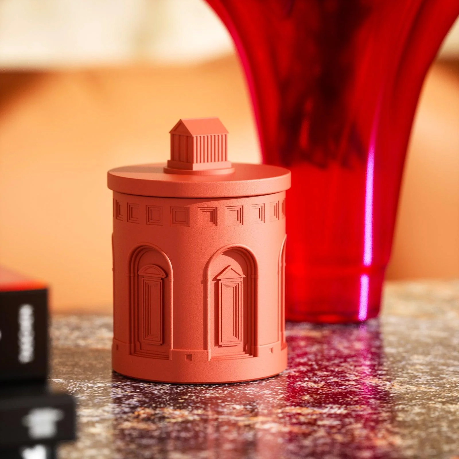 Architectural Style Candle Jar Silicone Mold - Image 5