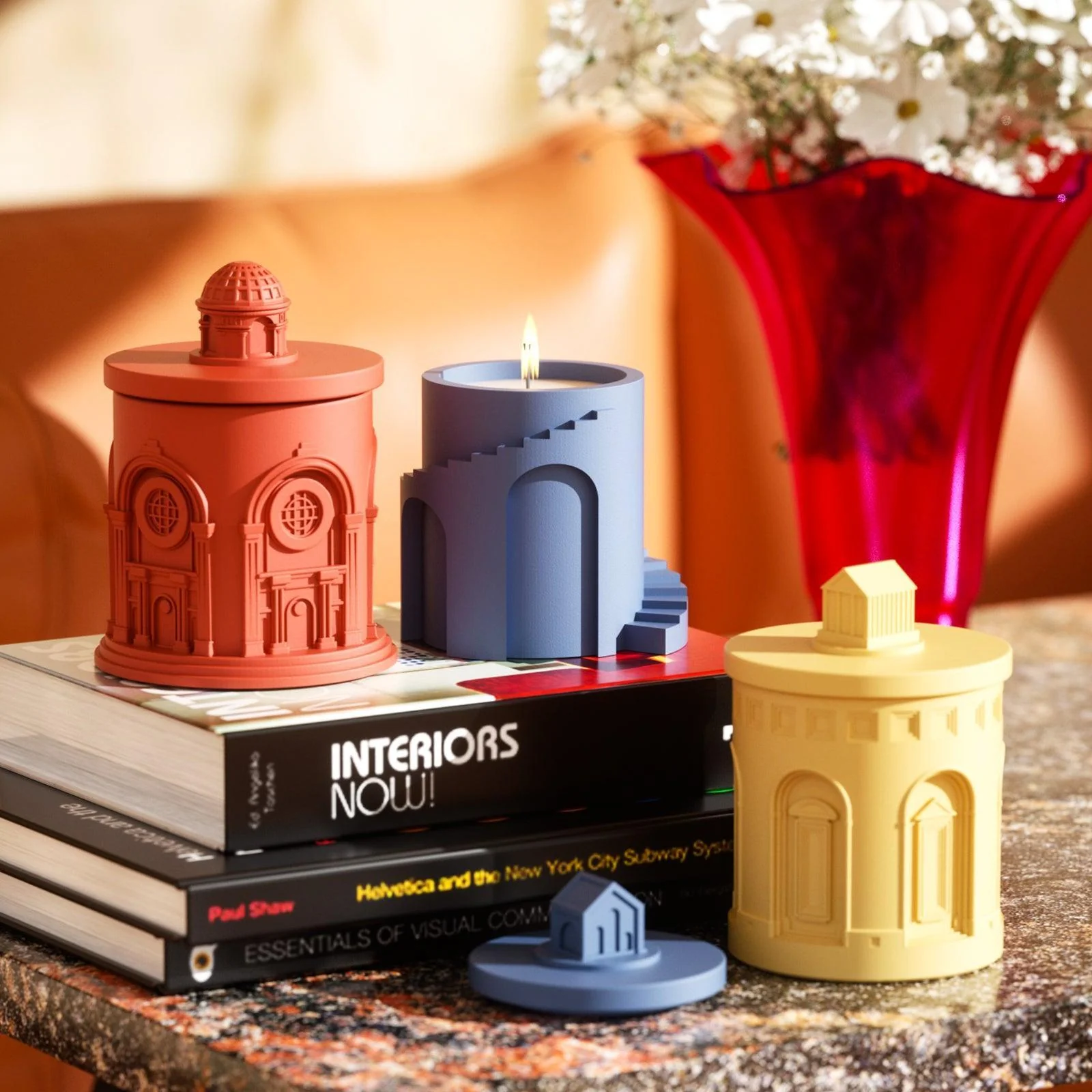 Architectural Style Candle Jar Silicone Mold - Image 7