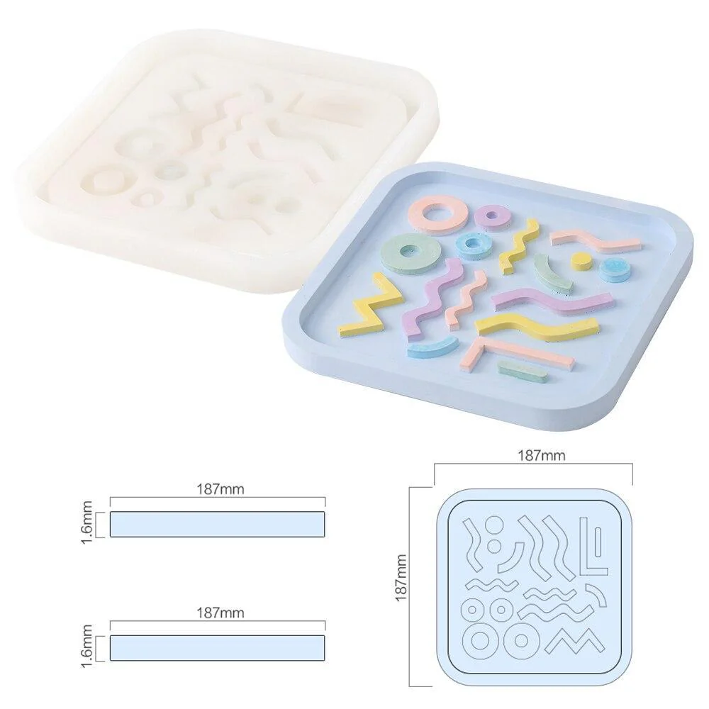 Emoticon Custom Pattern Storage Tray Silicone Mold - Image 10