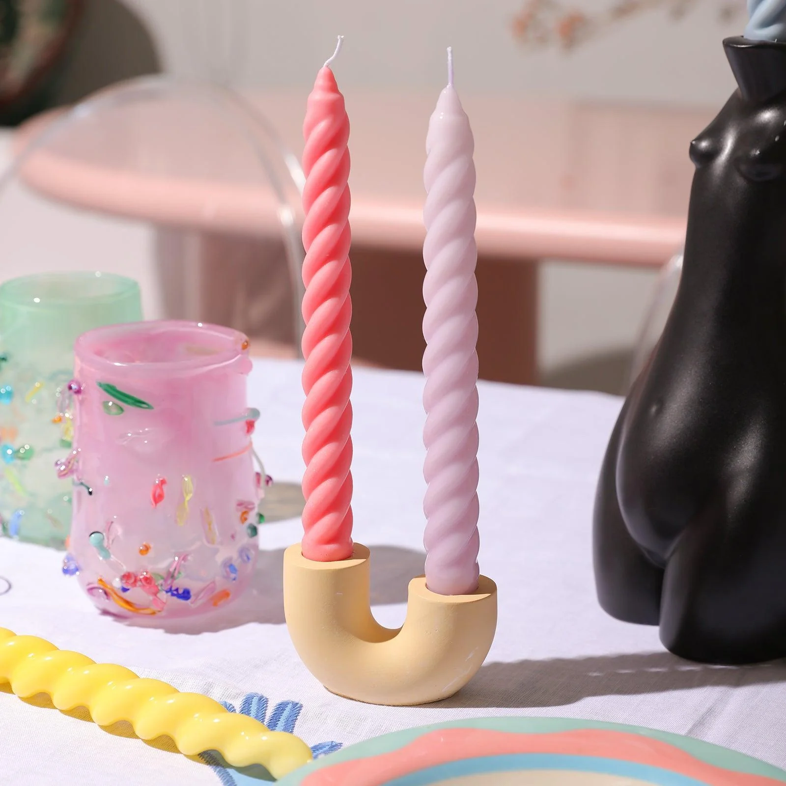 Multi-Braided Shaped Spiral Taper Candle Silicone Mould - Image 4