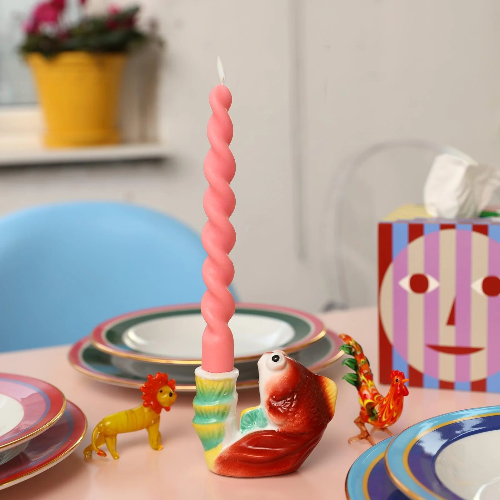 Minimalist Braided Spiral Taper Candle Silicone Mould - Image 6