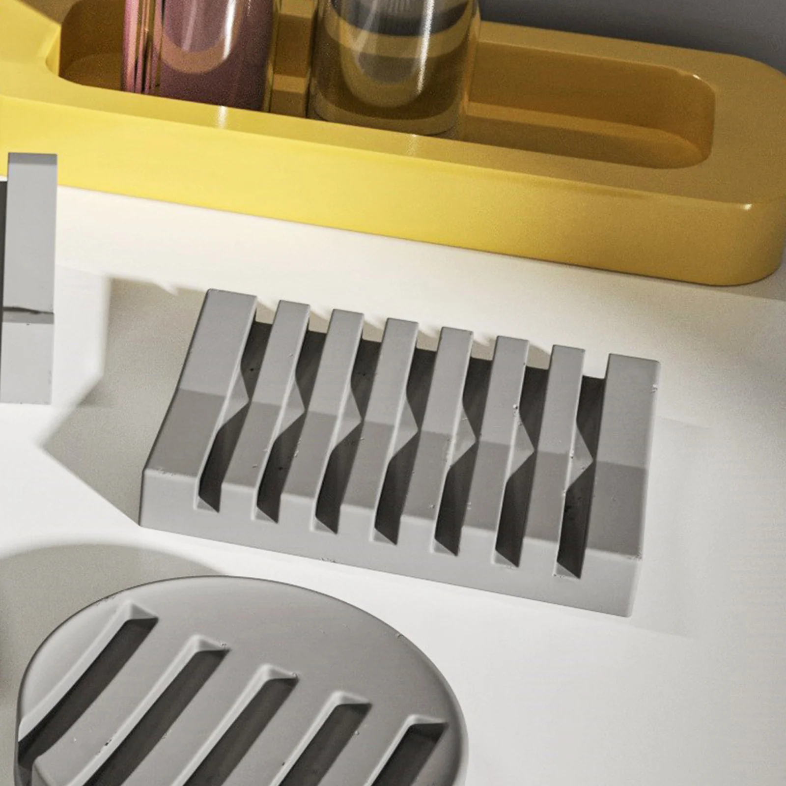 Concrete Soap Dish Silicone Mold - Image 6