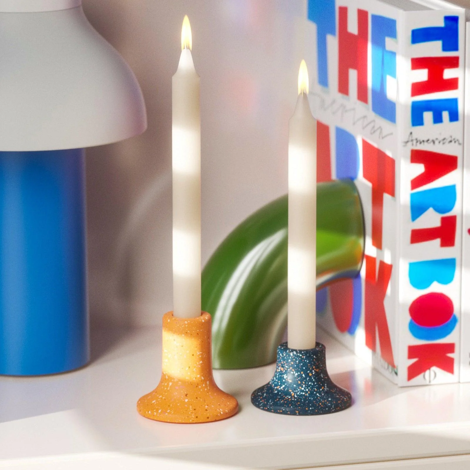Low Round Taper Candle Holder Silicone Mold - Image 6