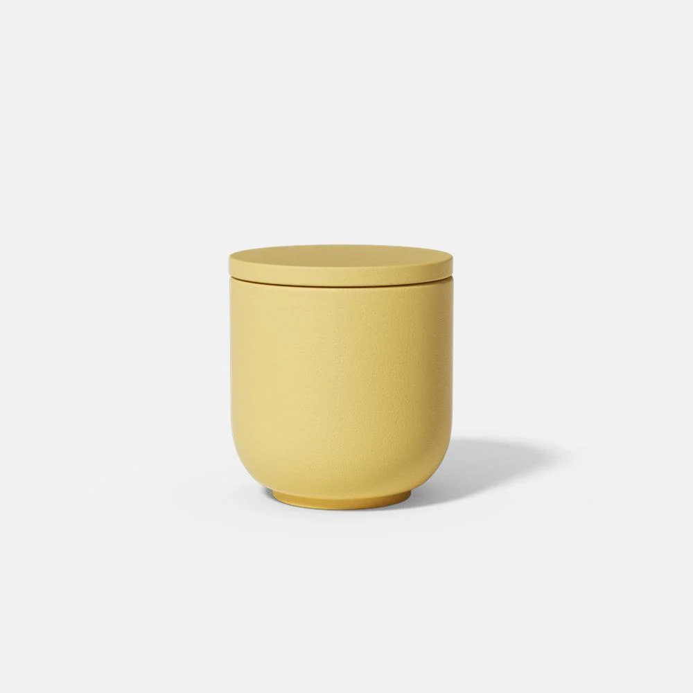 Simple Style Small Candle Jar with Lid Silicone Mold