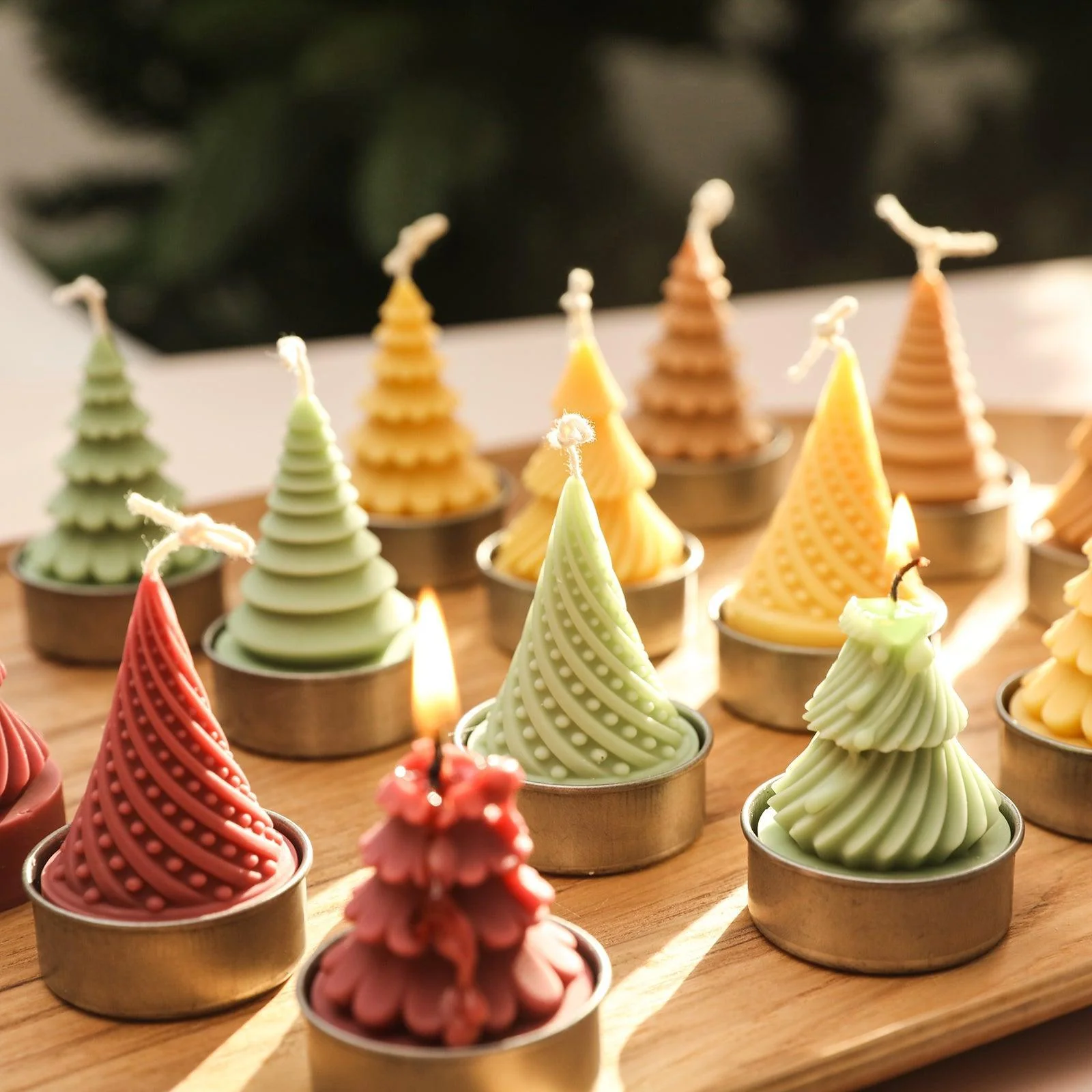 Miniture Christmas Tree Candle Silicone Mold - Image 8
