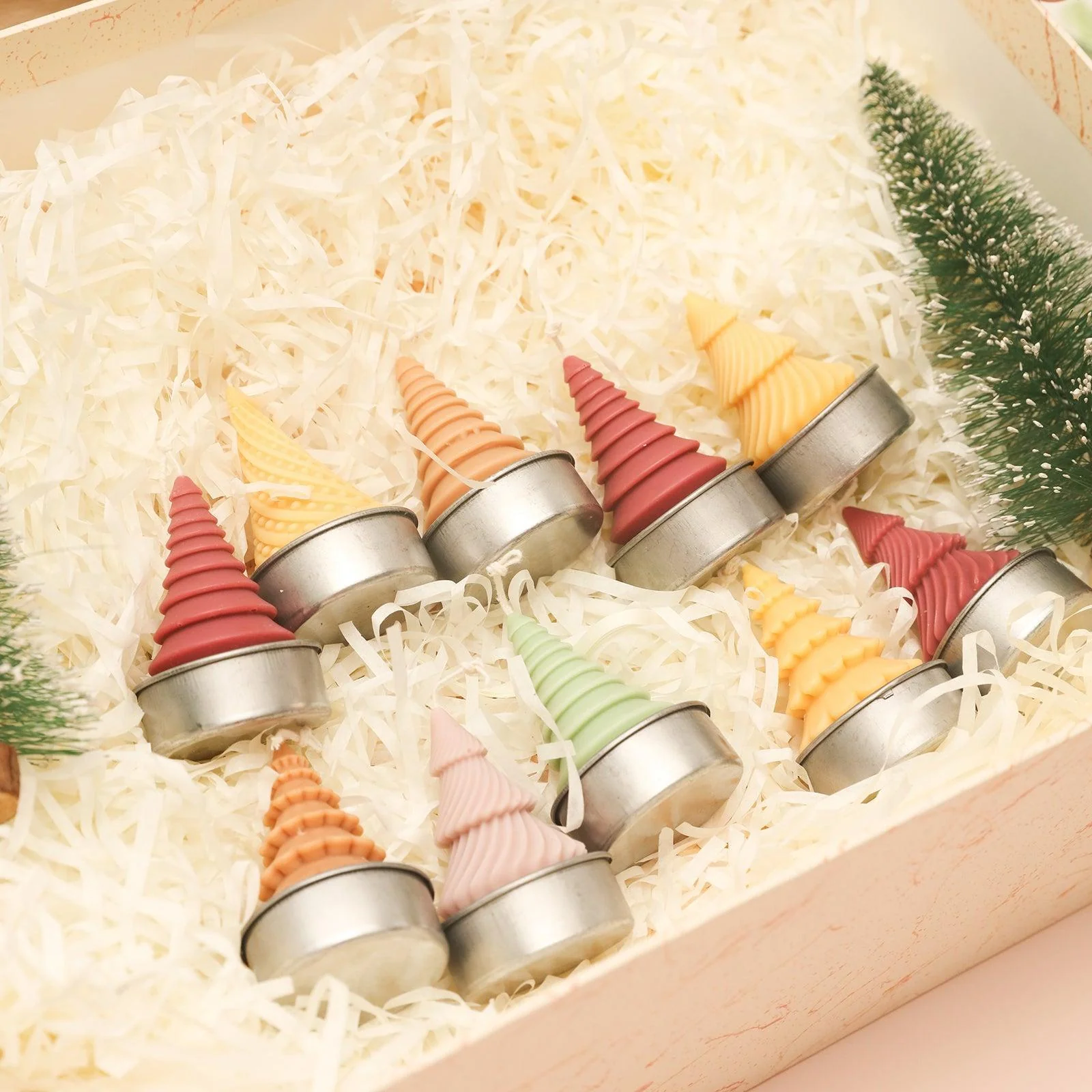 Miniture Christmas Tree Candle Silicone Mold - Image 9