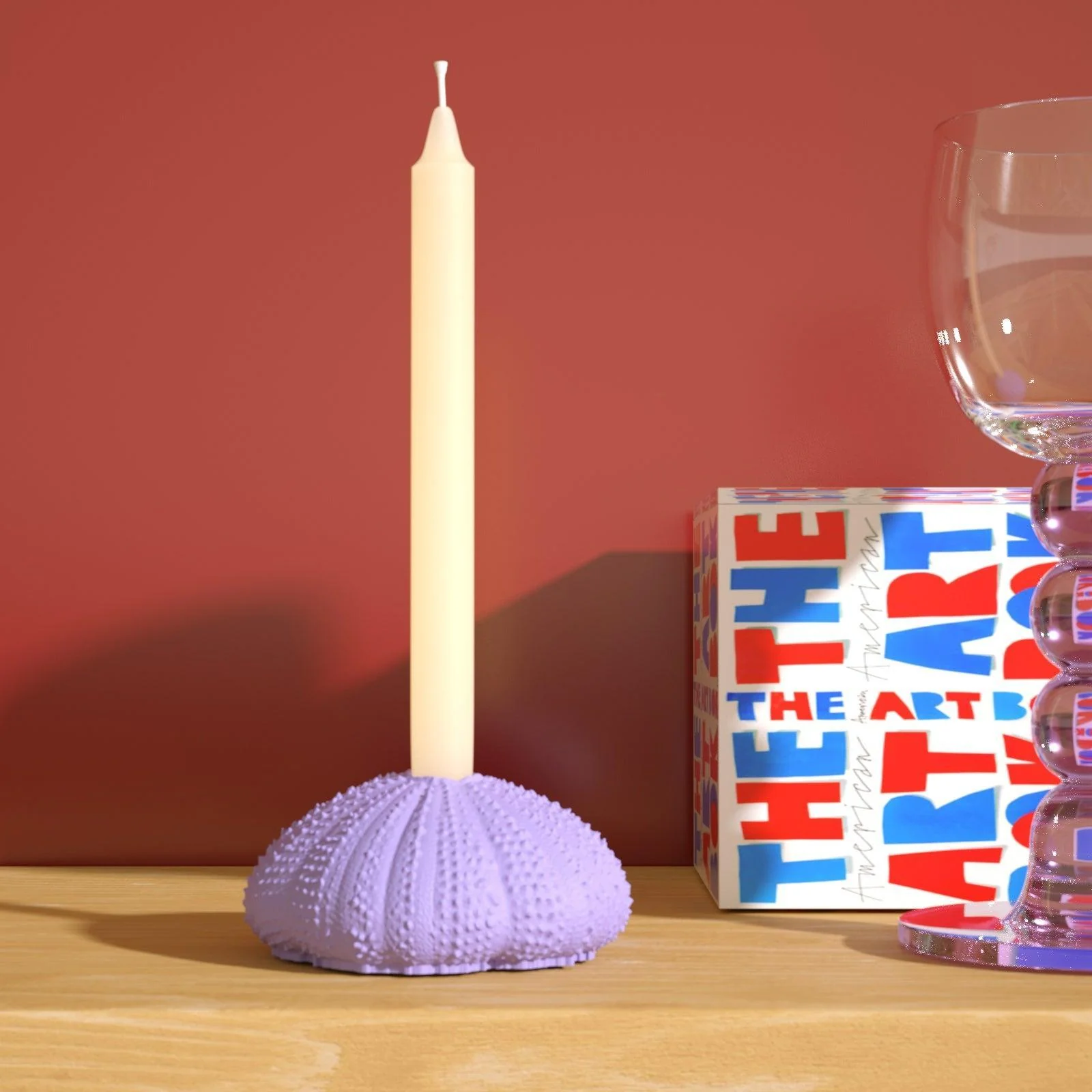 Sea Urchin Taper Candle Holder Silicone Mold - Image 6