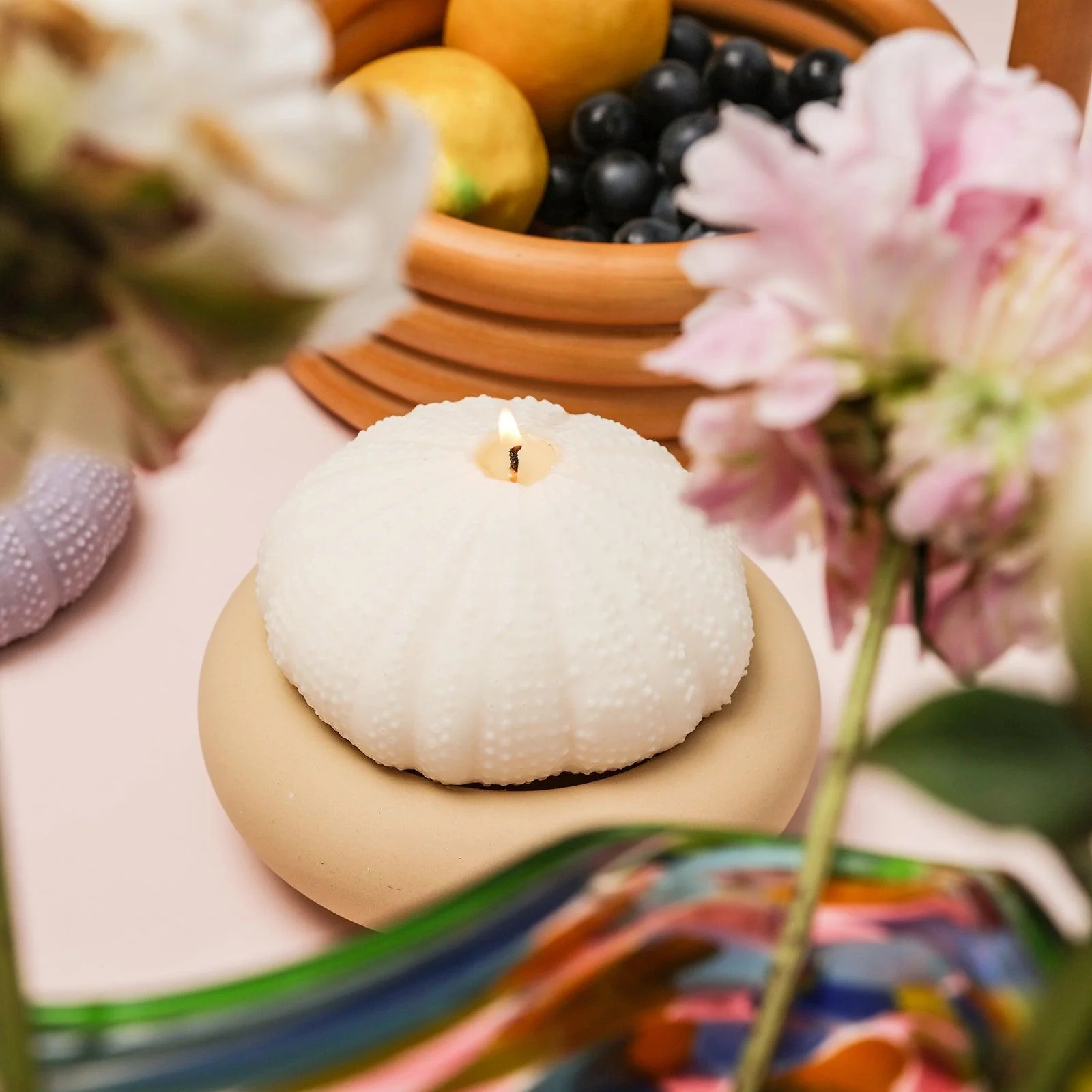 Sea Urchin Candle Silicone Mold - Image 6