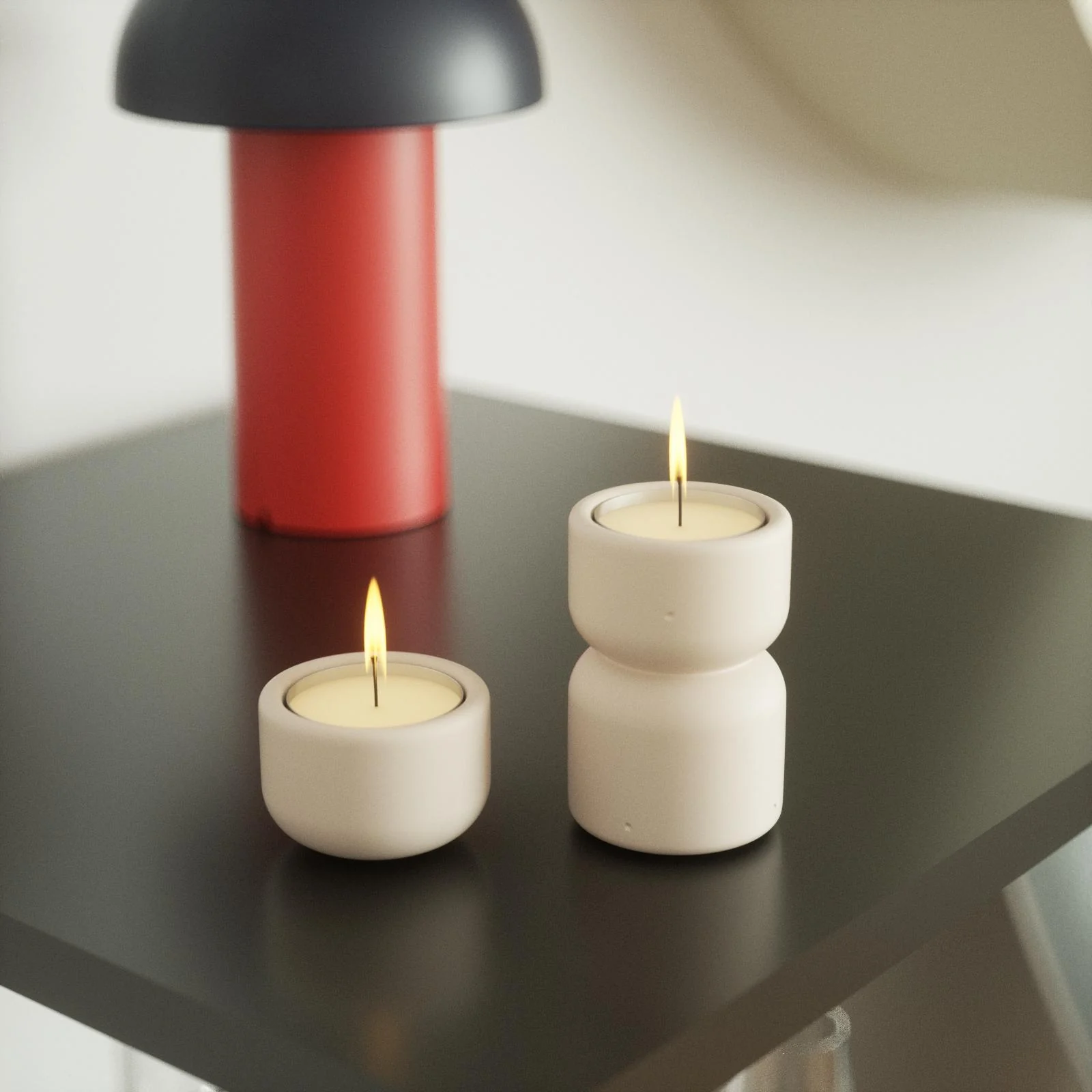 Serenity Stacked Tealight Candle Holder Silicone Mold - Image 8