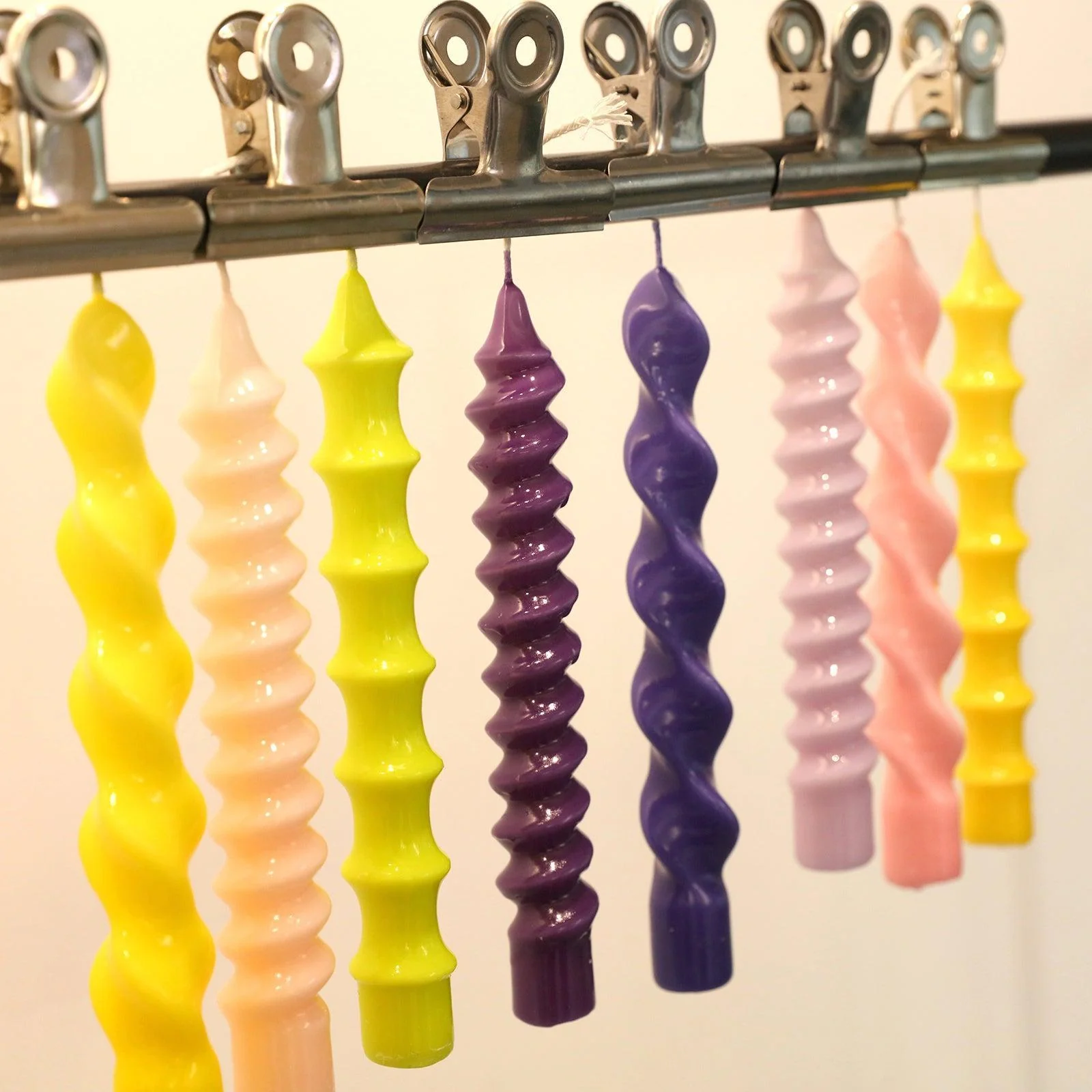 Elegant Twisted Taper Candle Silicone Mold - Image 6