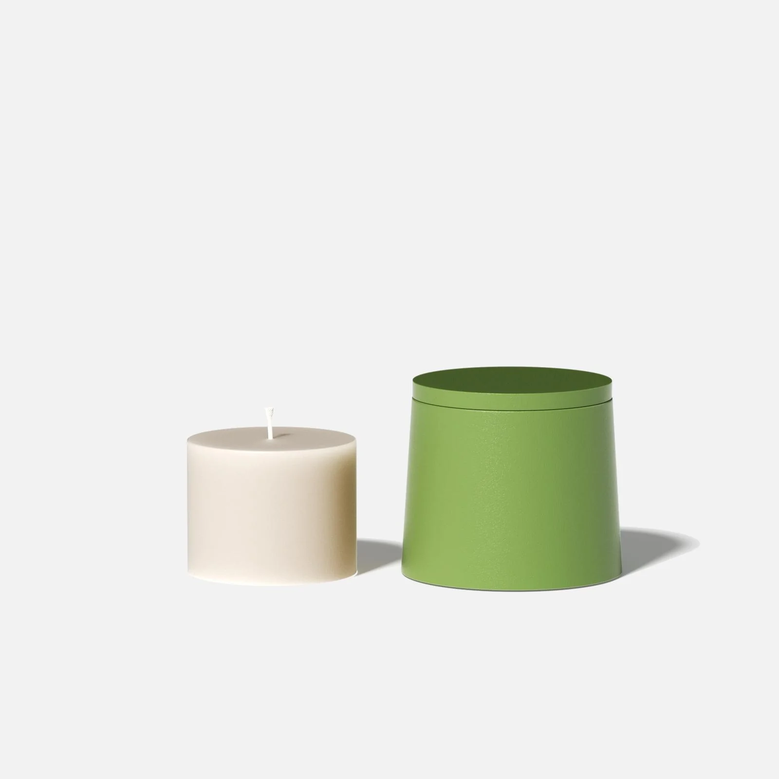 3.9oz Simple Style Candle Jar Silicone Mold & Candle Refill Mold