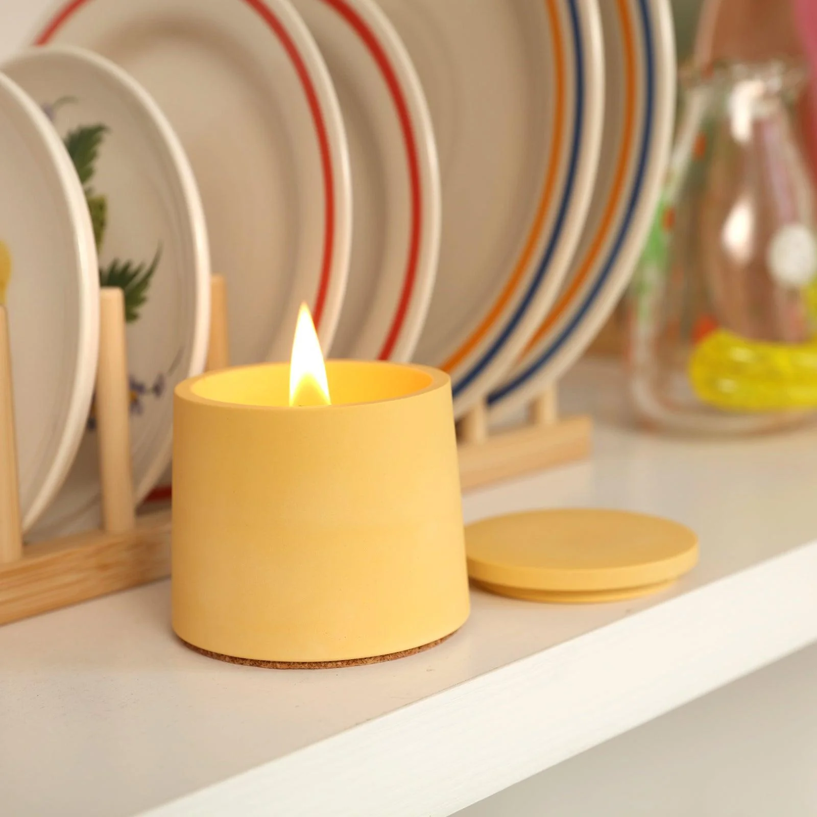 3.9oz Simple Style Candle Jar Silicone Mold & Candle Refill Mold - Image 5