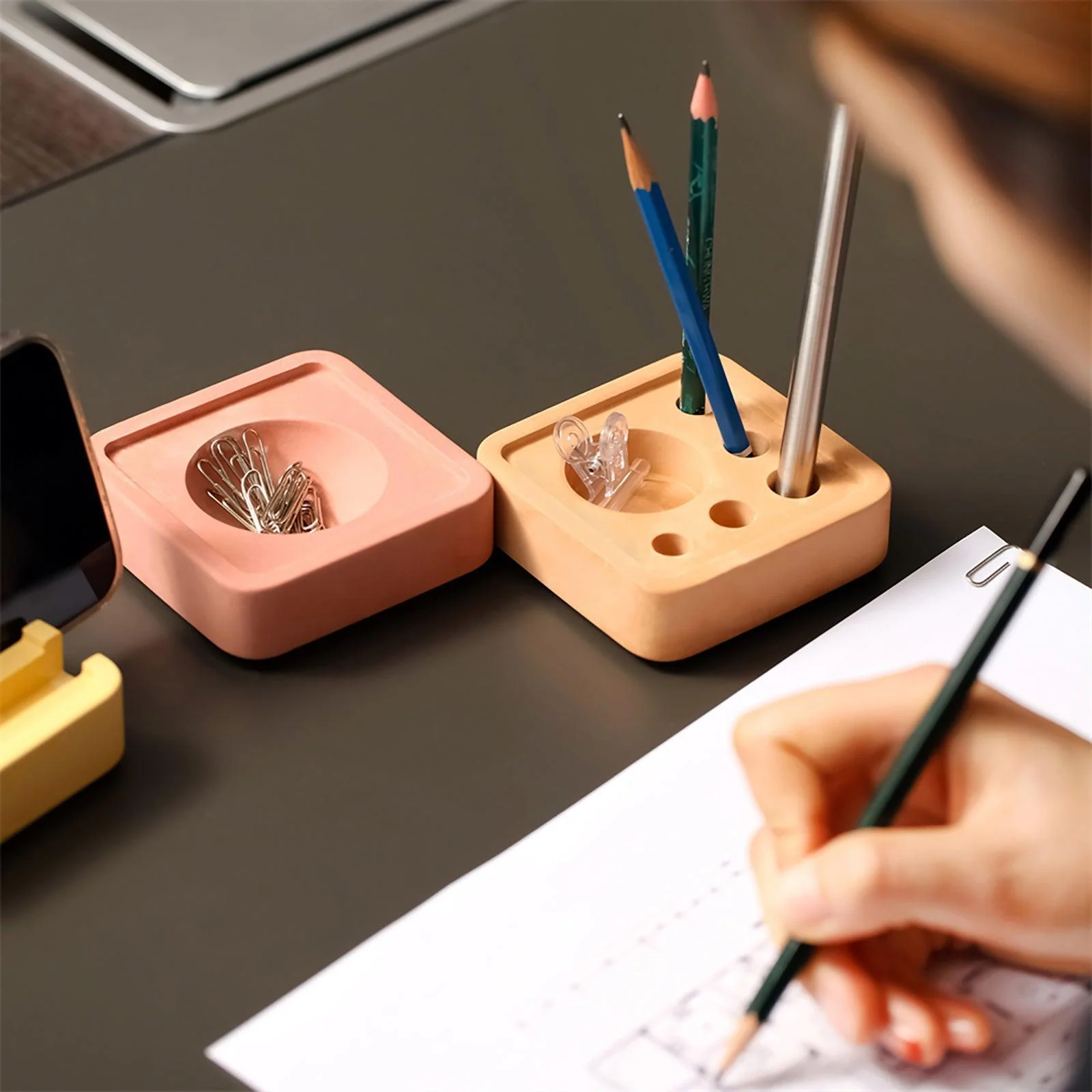 Square Multi-Functional Stationery Support Silicone Mold - Image 4