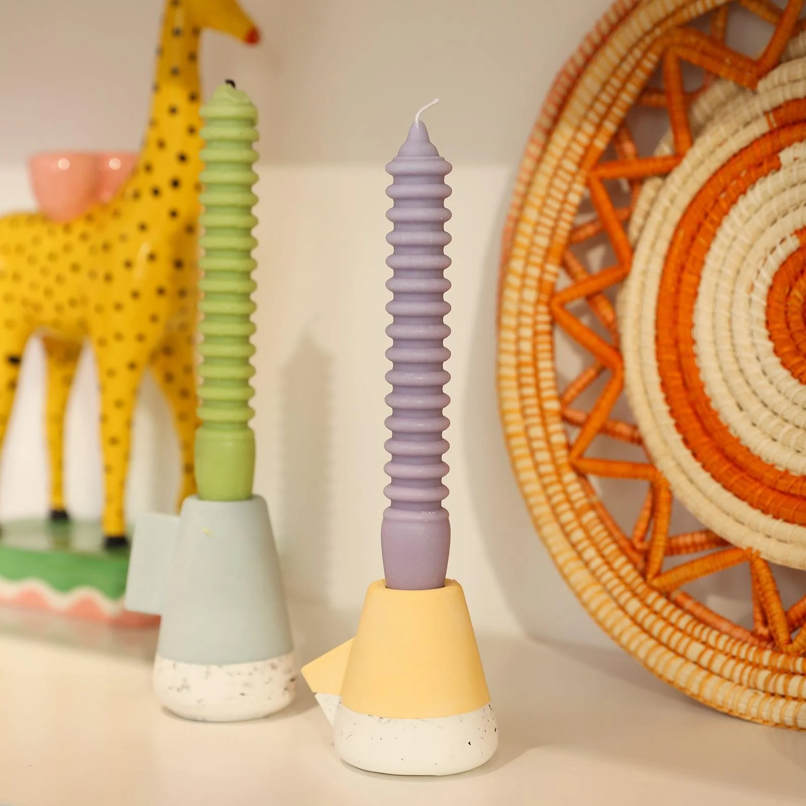 Horizontal Spiral Taper Candle Silicone Mold - Image 5